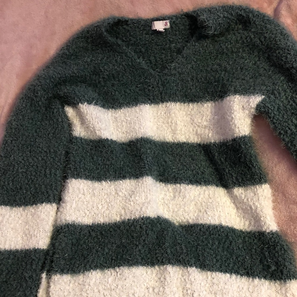 Fluffy sweater